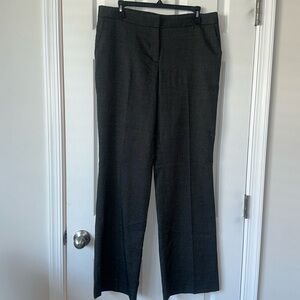 The founder Anne Klein women black dotted dress pants size 10 tall bootcut